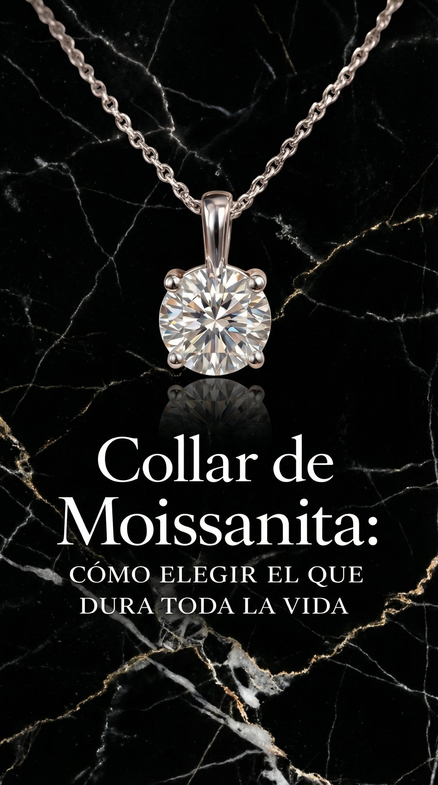Collar de moissanita: cómo elegir el que dura toda la vida