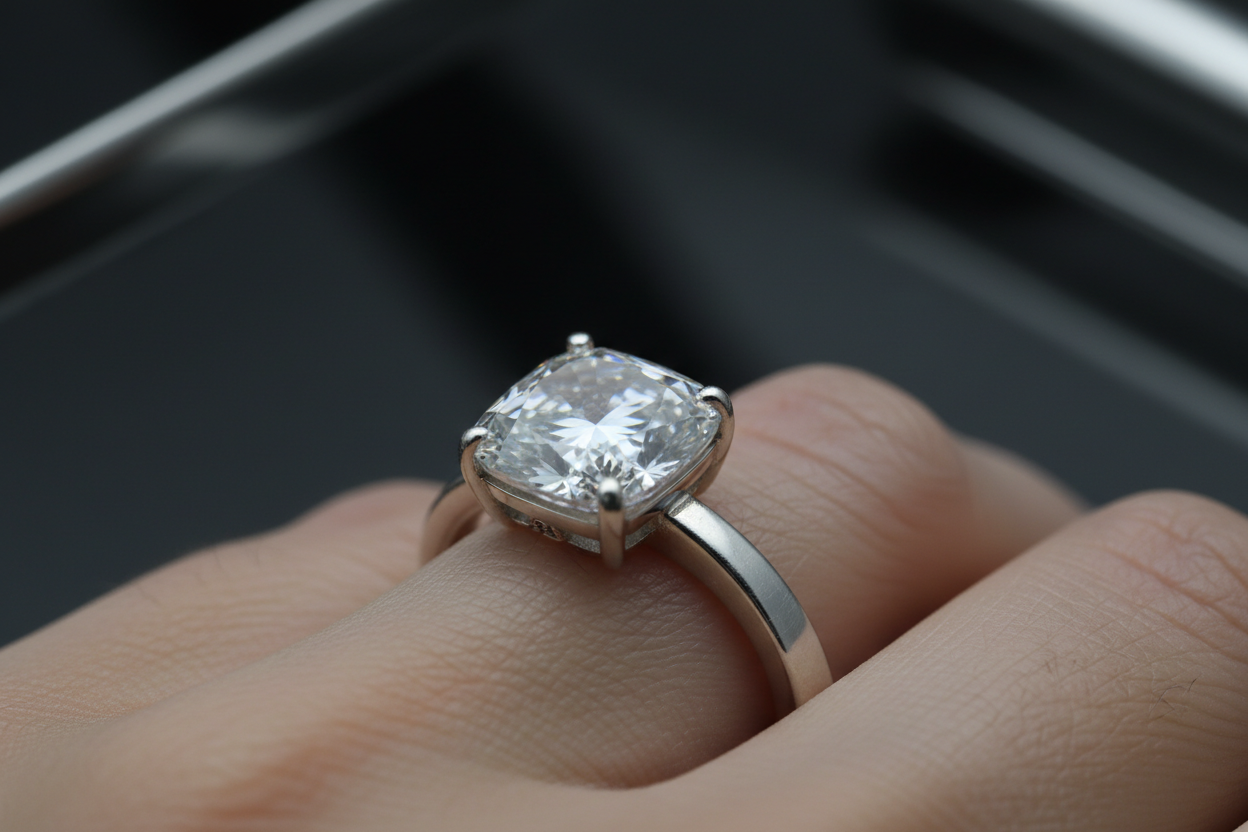 ¿La moissanita se raya con el tiempo? Durabilidad real explicada