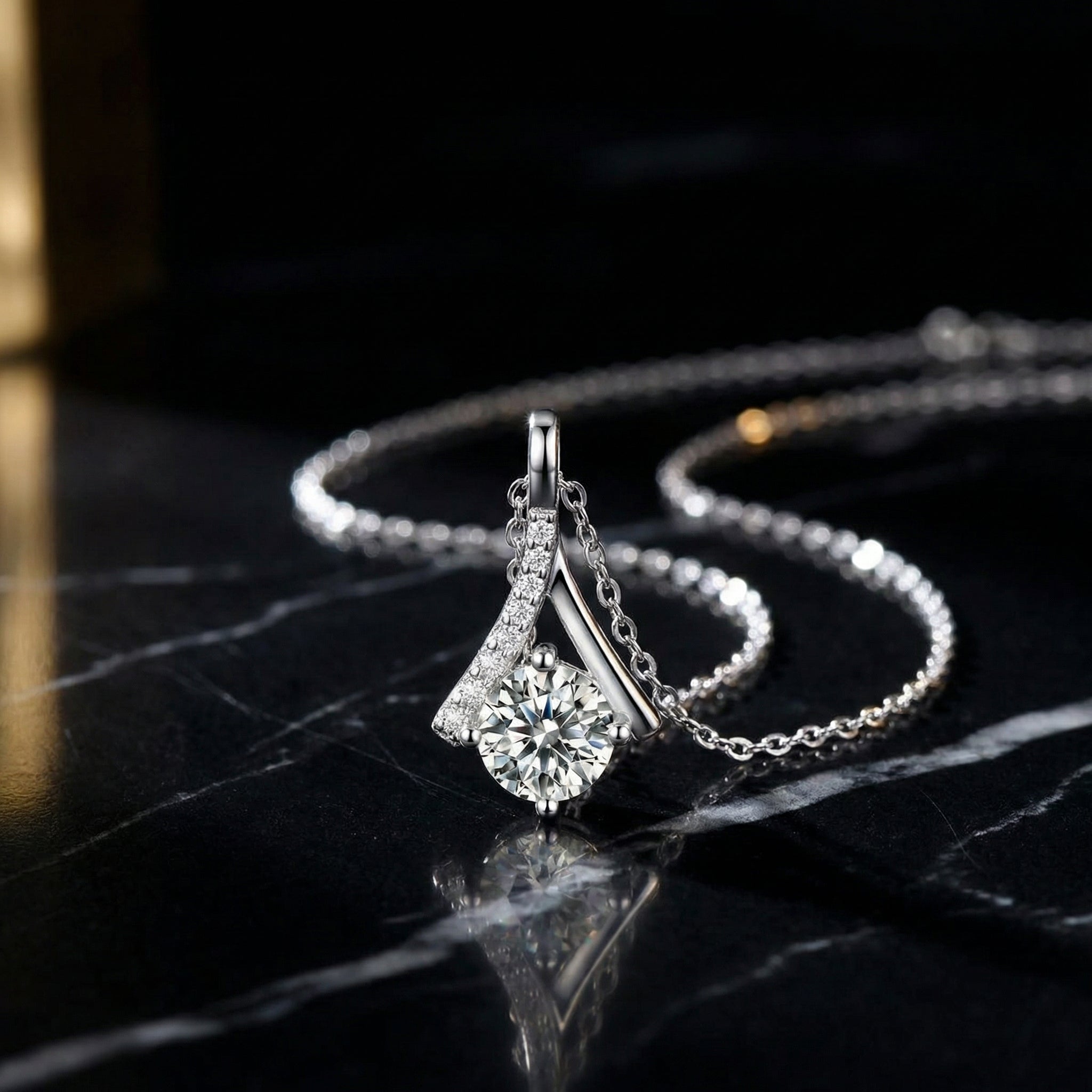 Collar Victoire Moissanita