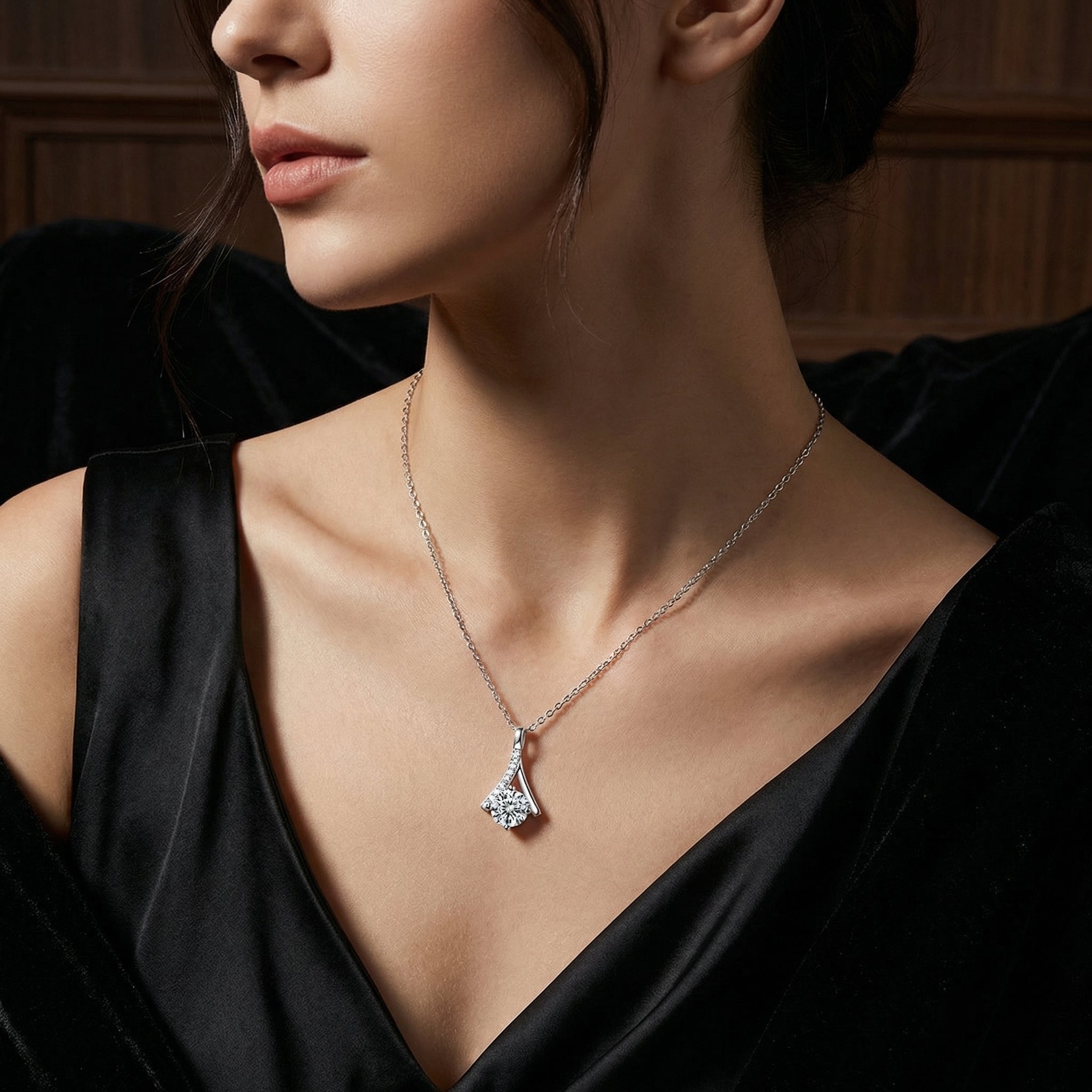 Collar Victoire Moissanita