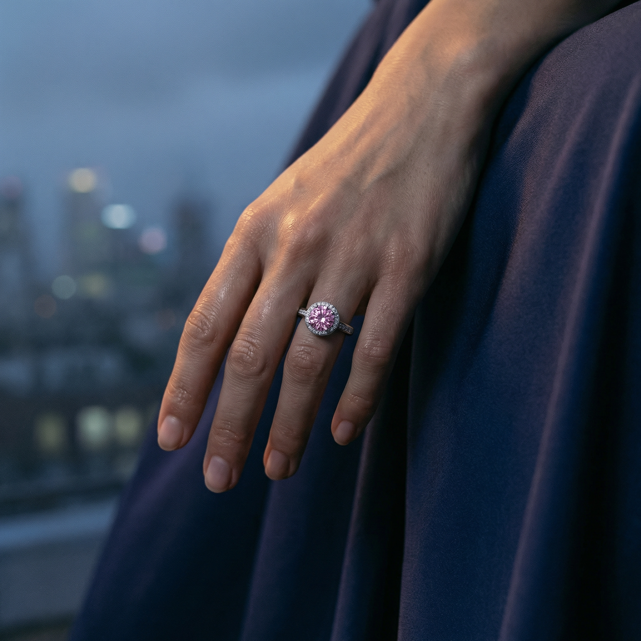 Anillo Rose Éclat Moissanita