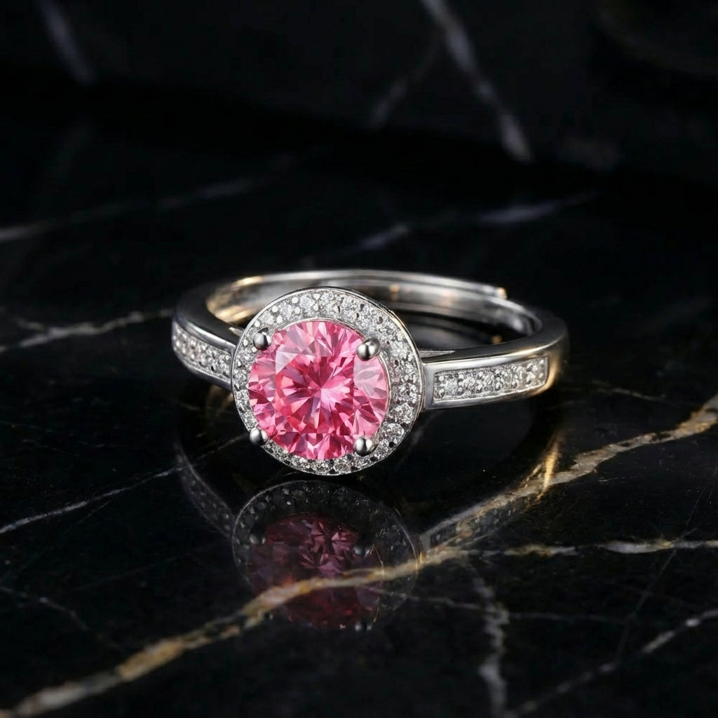 Anello Rose Éclat Moissanita