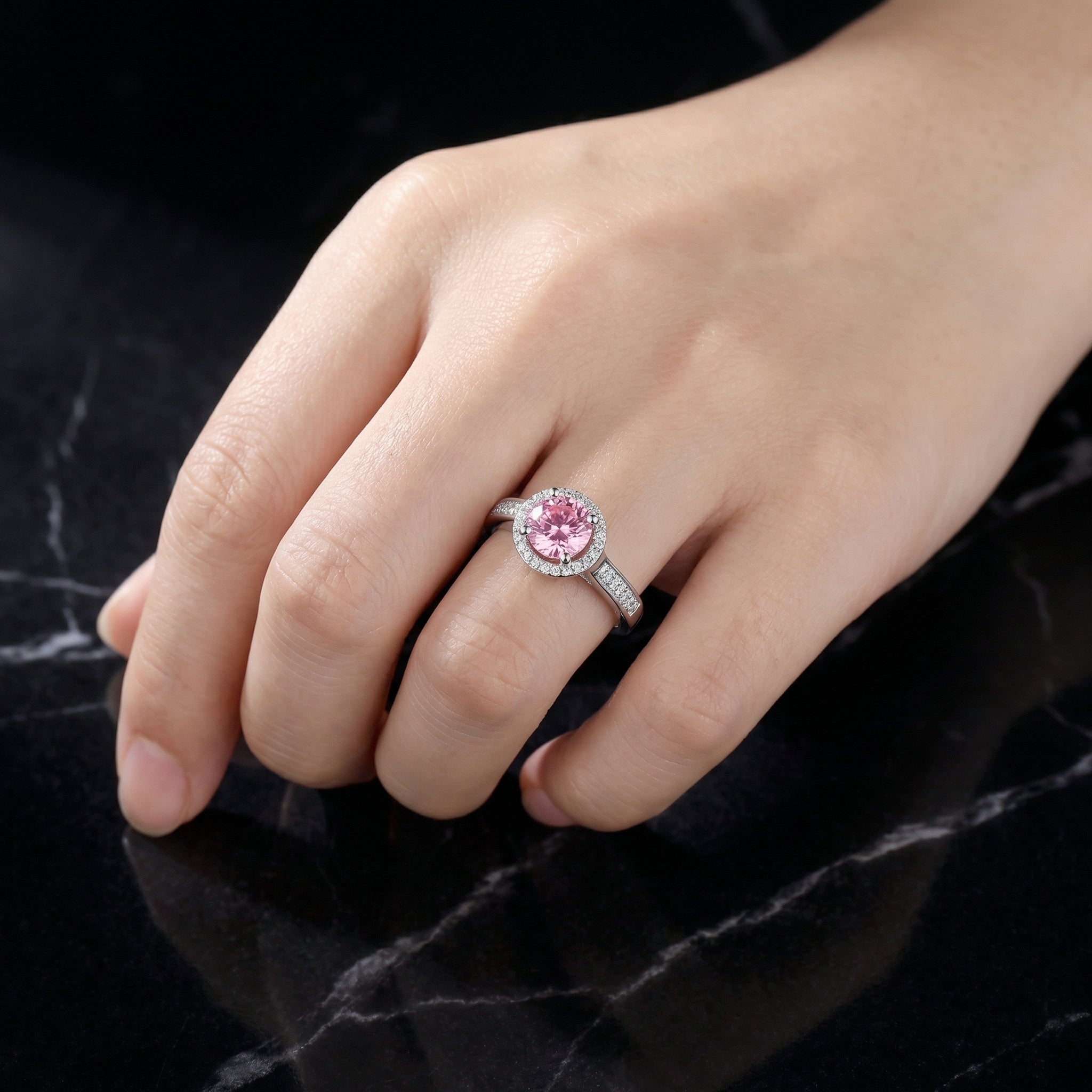 Anillo Rose Éclat Moissanita