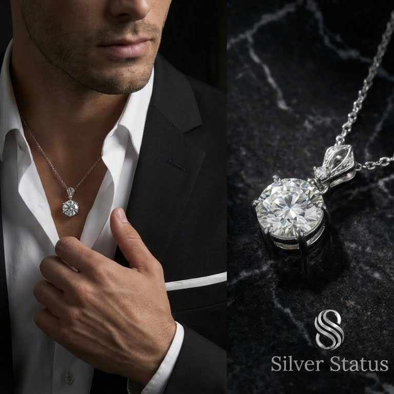 Collar Cœur Dansant Moissanita