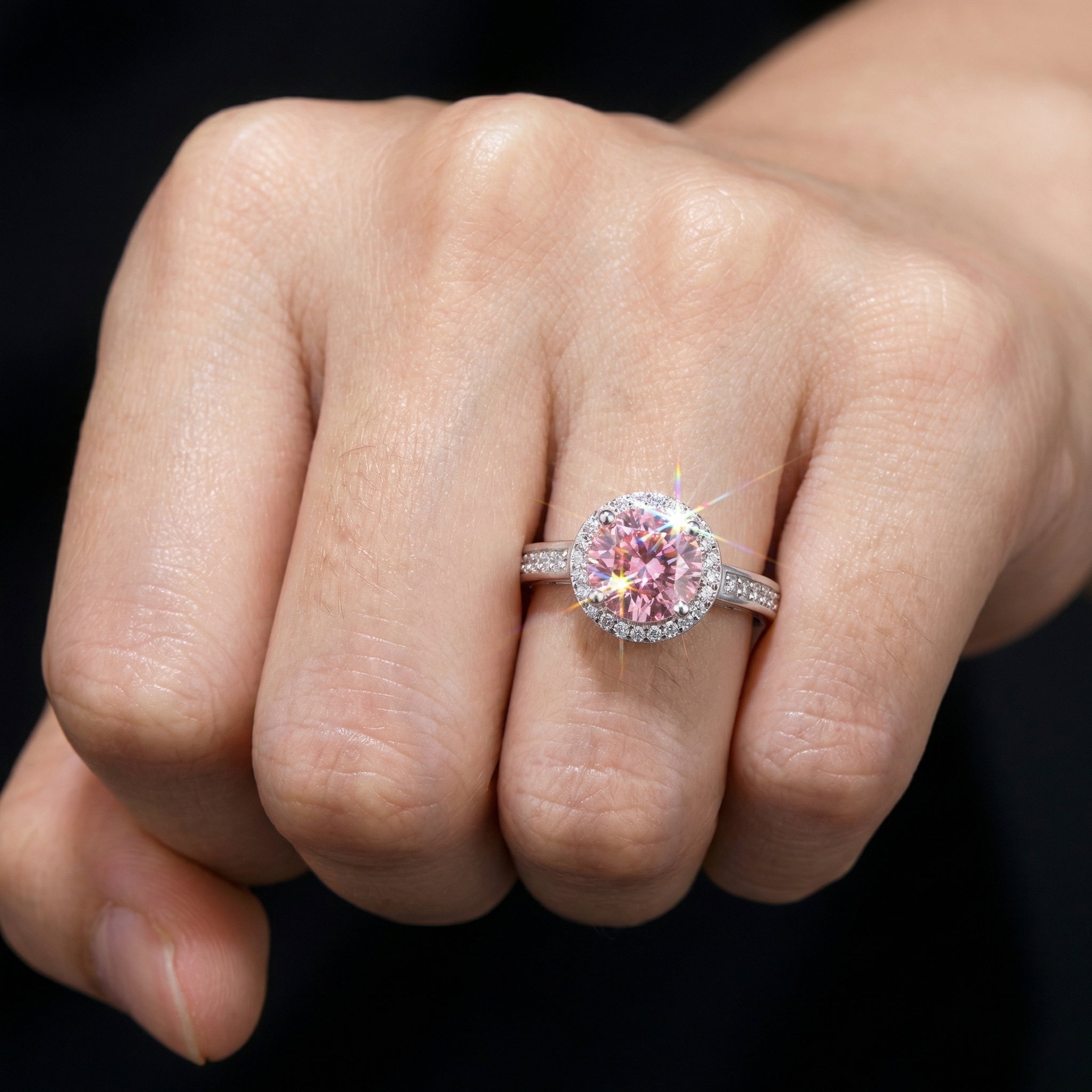Anillo Rose Éclat Moissanita
