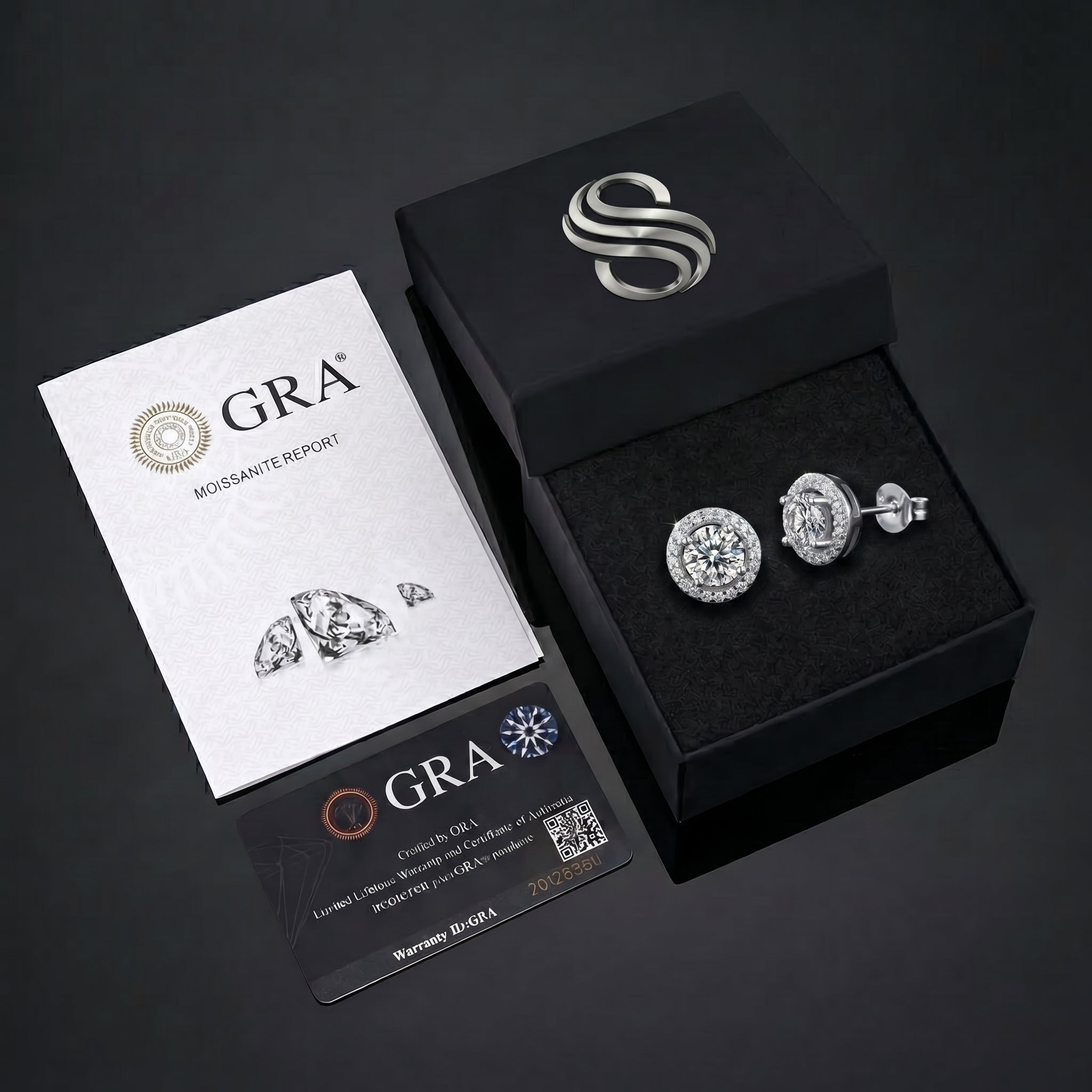 Aretes Brillance Classique Moissanita