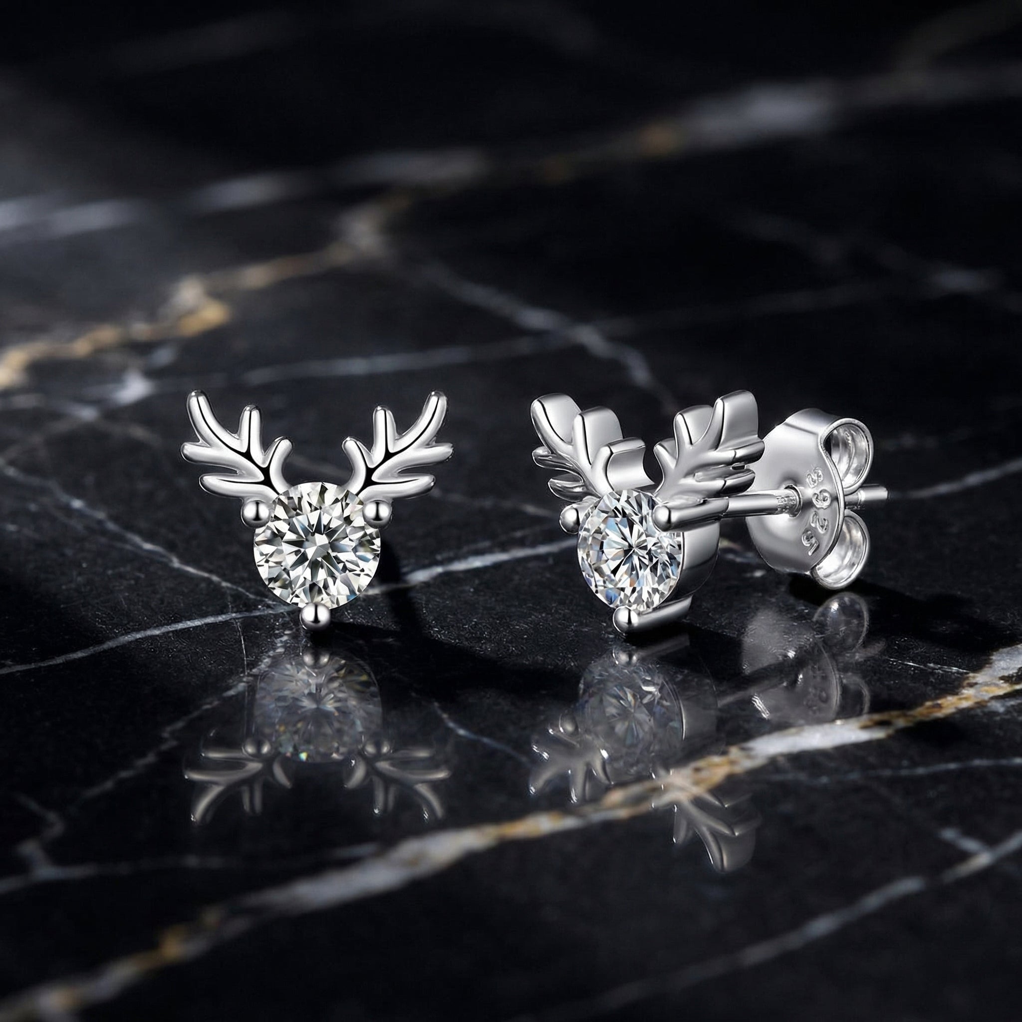 Aretes Bambi Enchanté Moissanita