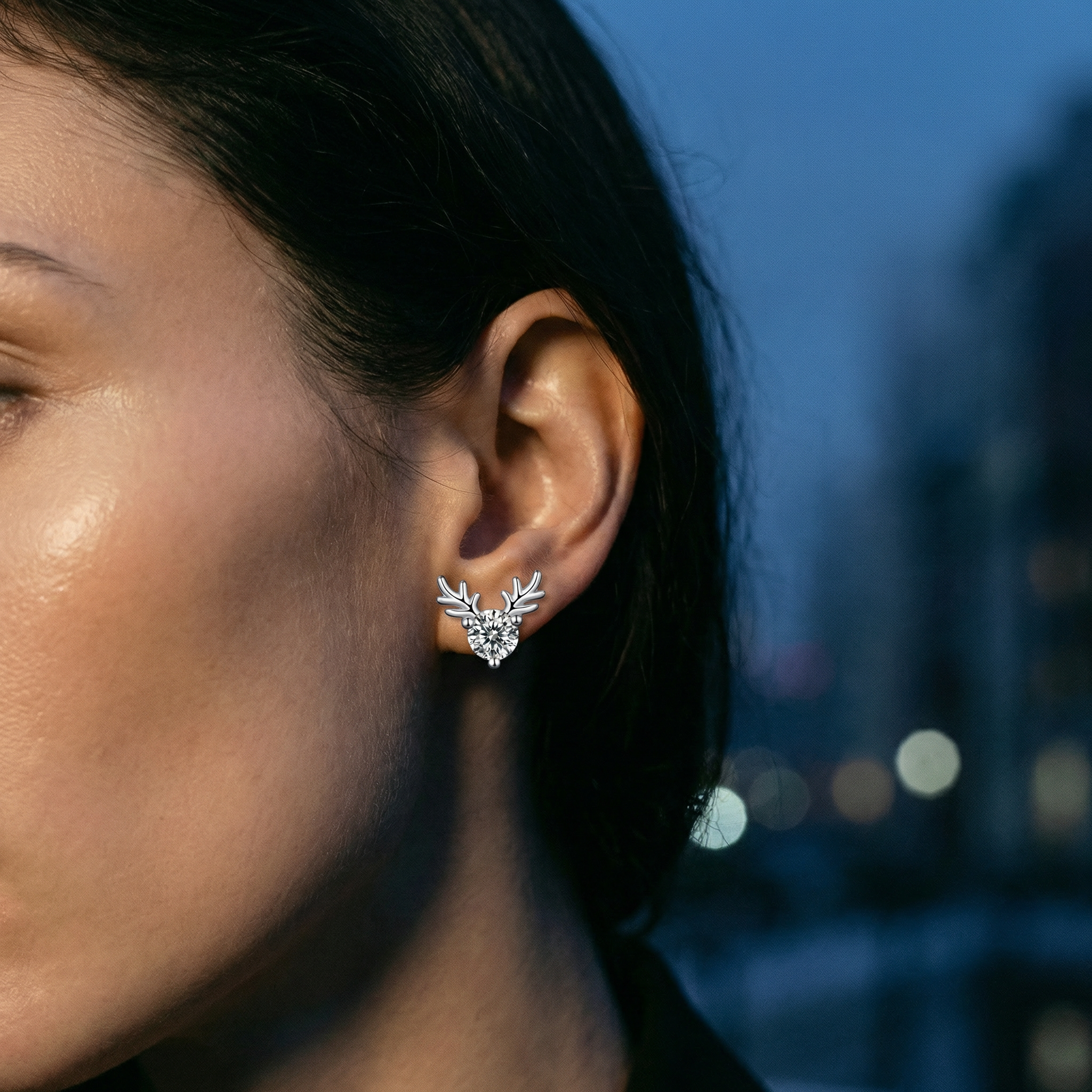 Aretes Bambi Enchanté Moissanita