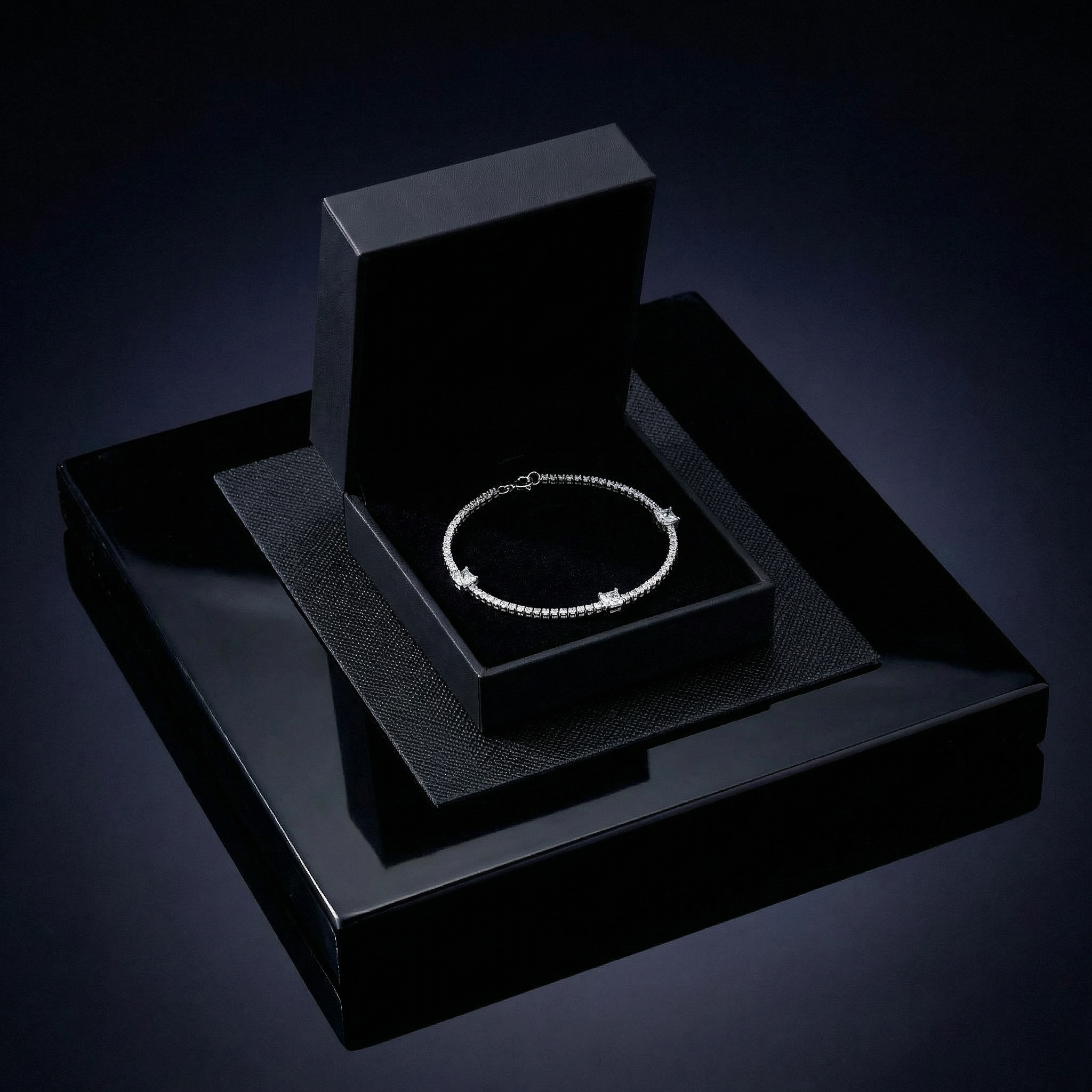 Pulsera Chaîne Lumineuse Moissanita