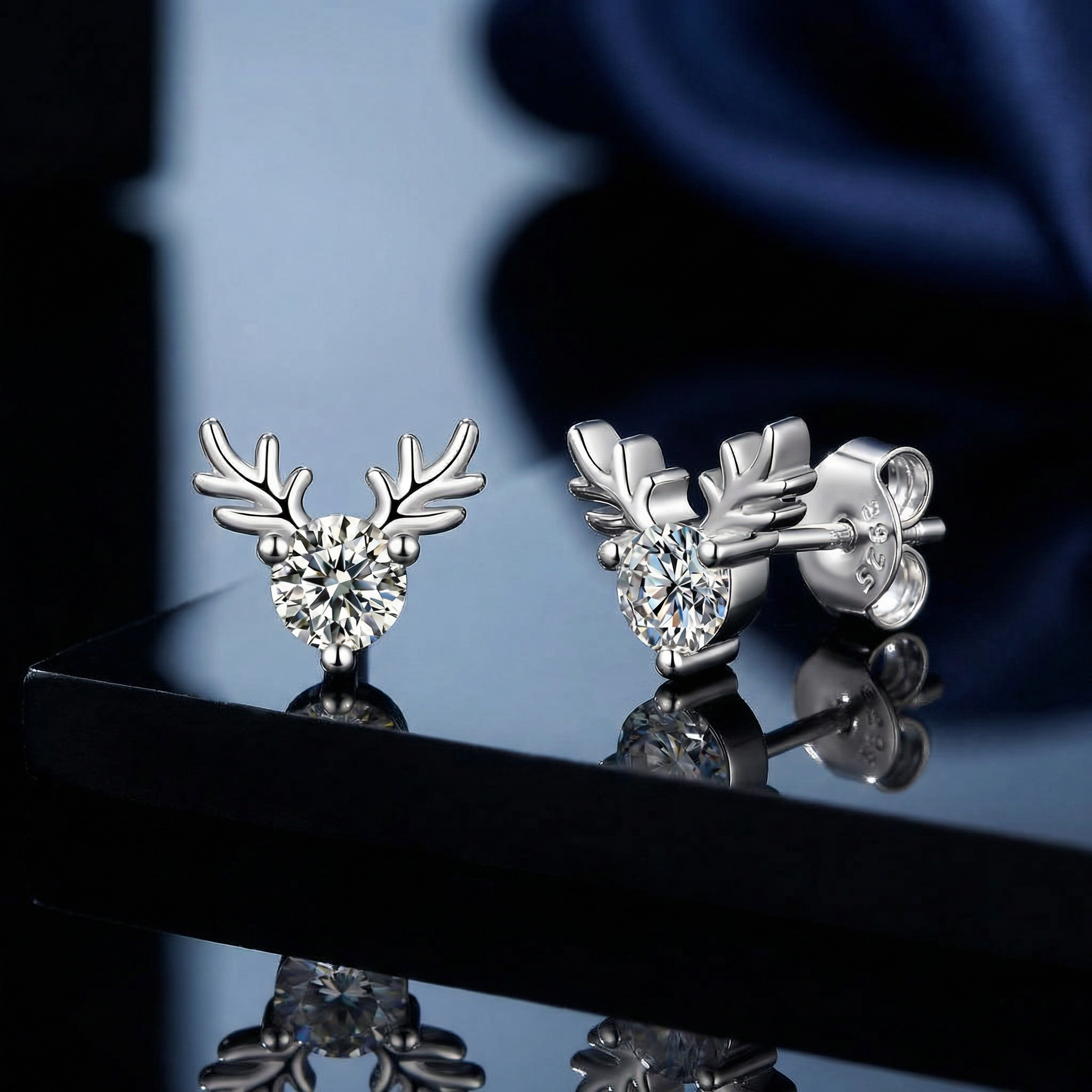 Aretes Bambi Enchanté Moissanita