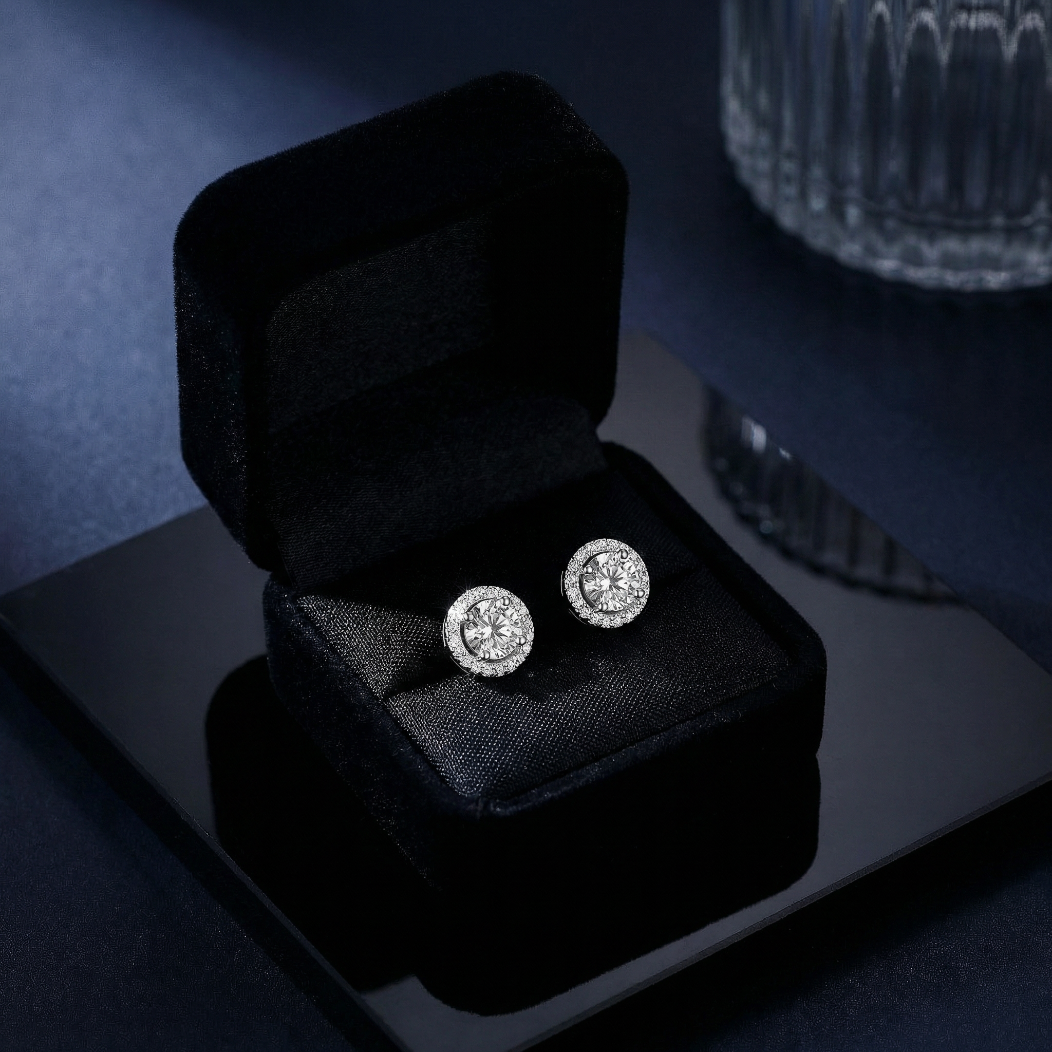 Aretes Brillance Classique Moissanita