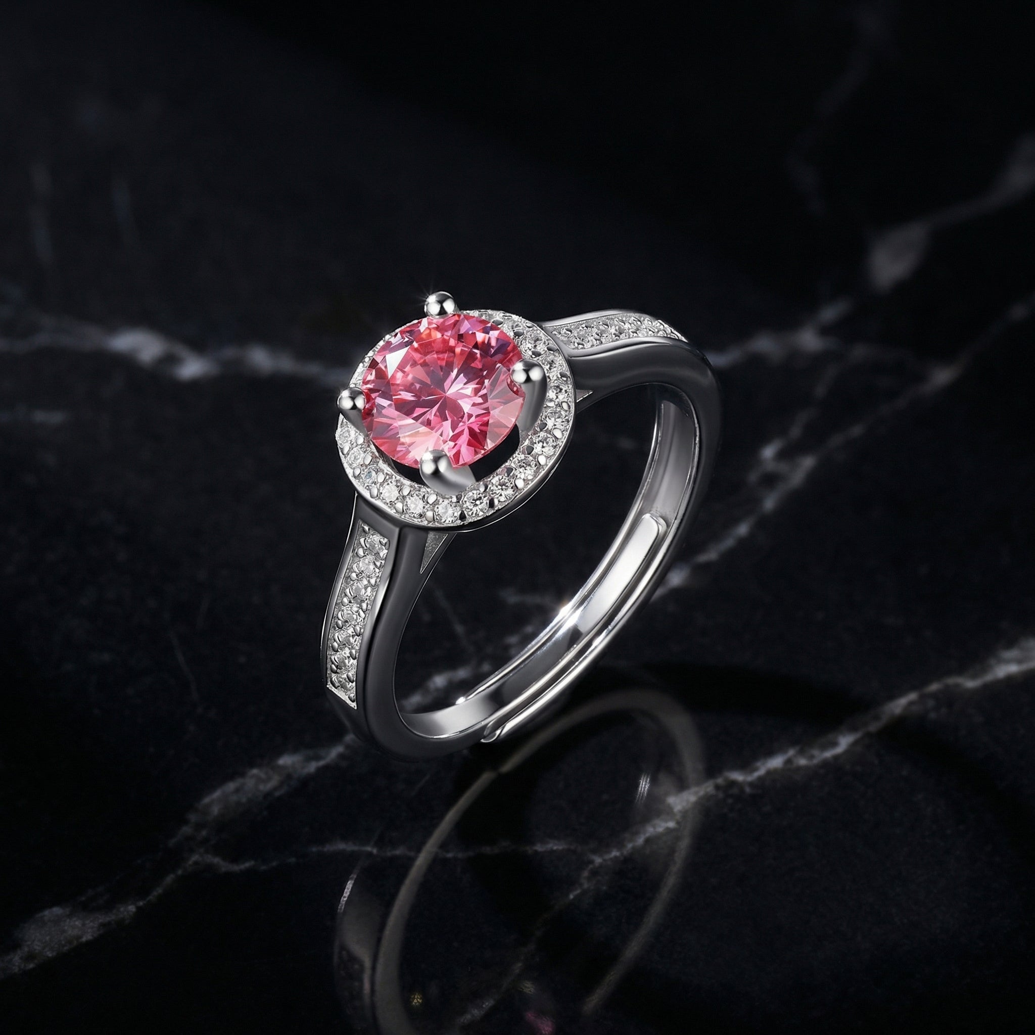 Anillo Rose Éclat Moissanita