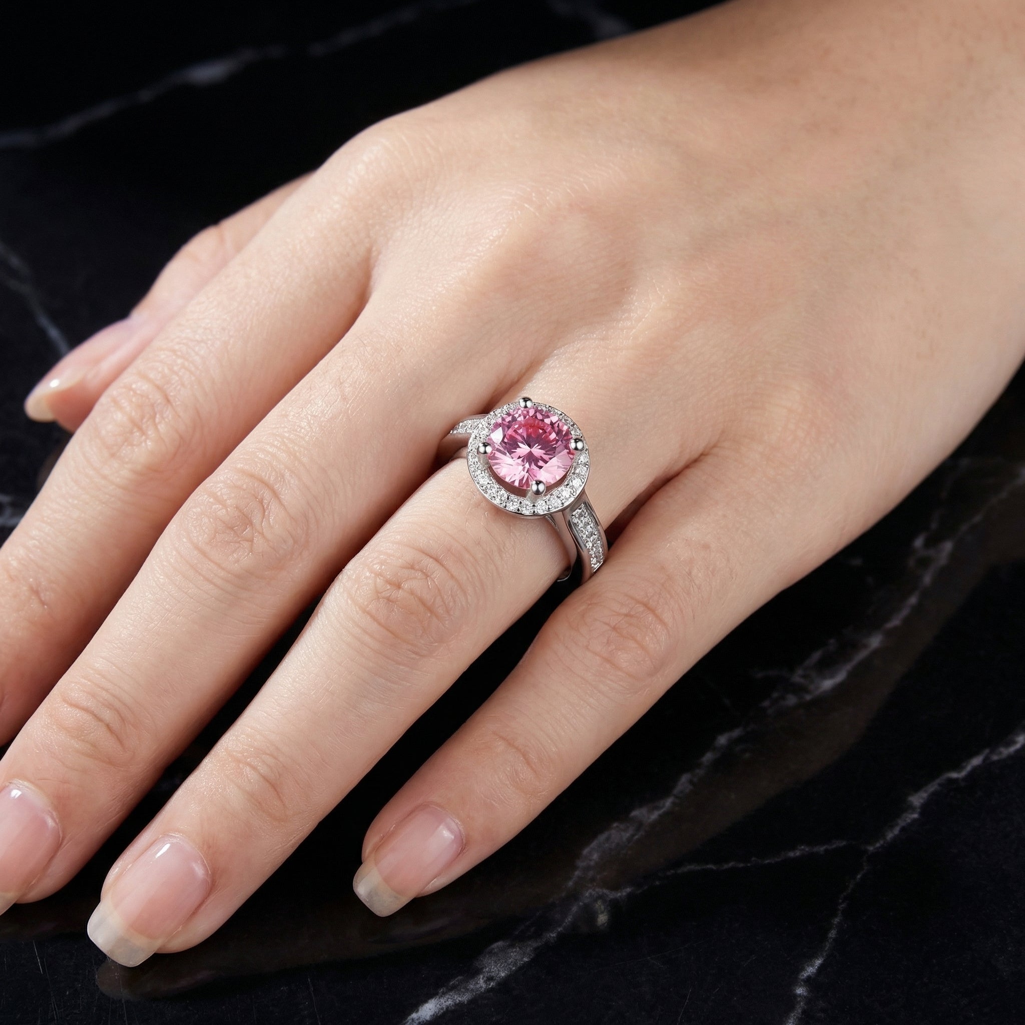 Anillo Rose Éclat Moissanita