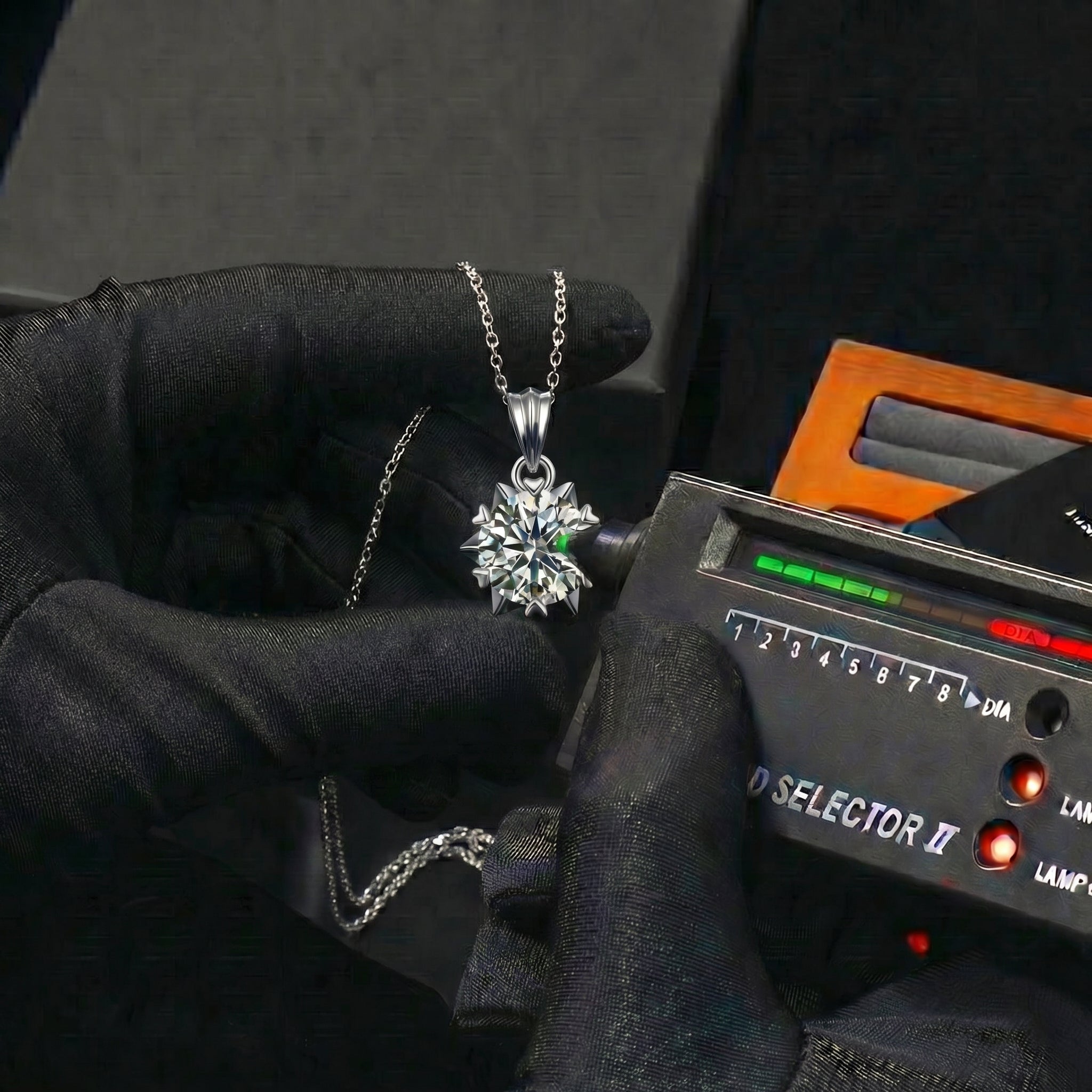 Collar Neige Promise Moissanita