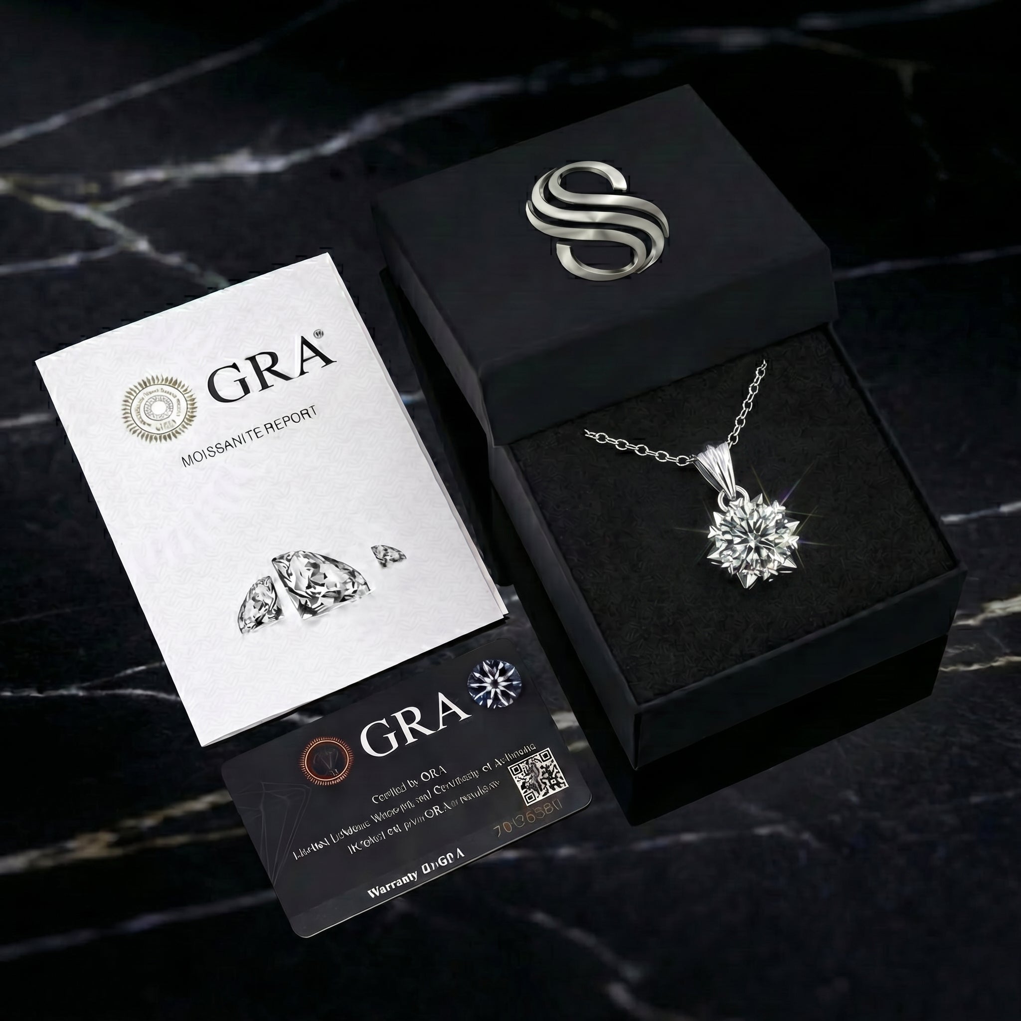 Collar Neige Promise Moissanita